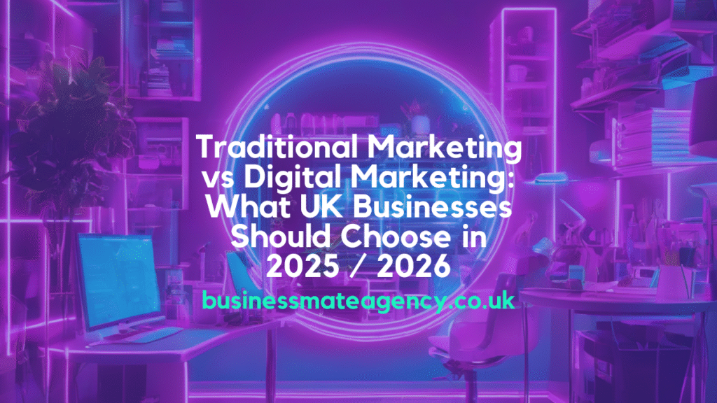 Traditional Marketing vs Digital Marketing: What UK Businesses Should Choose