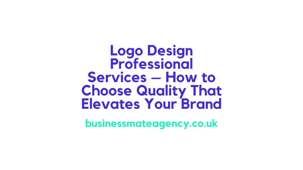 Logo Design Professional Services – How to Choose Quality That Elevates Your Brand