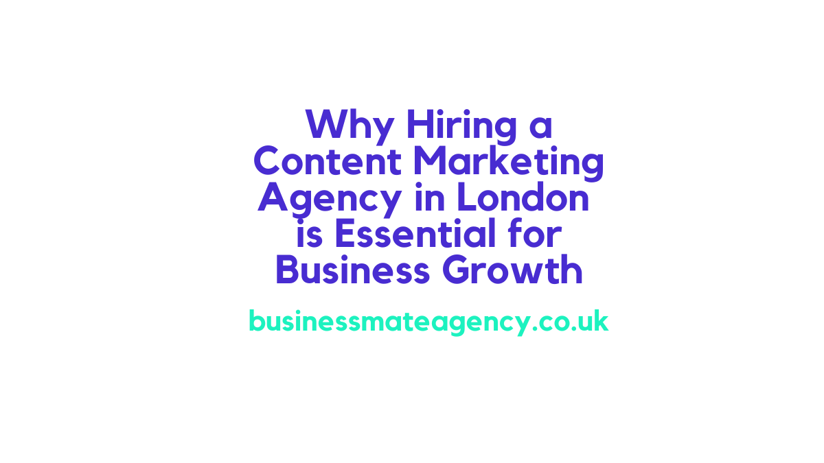 content marketing agency in london