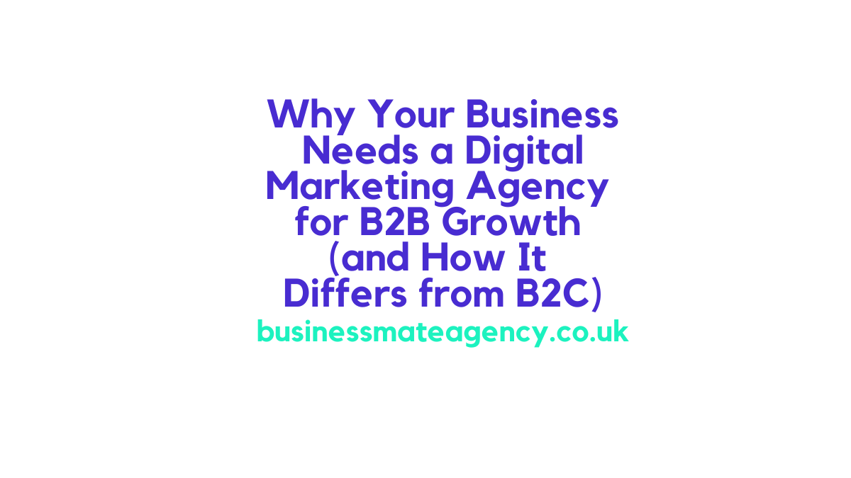 digital marketing agency for B2B